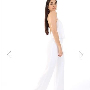 marciano white jumpsuit